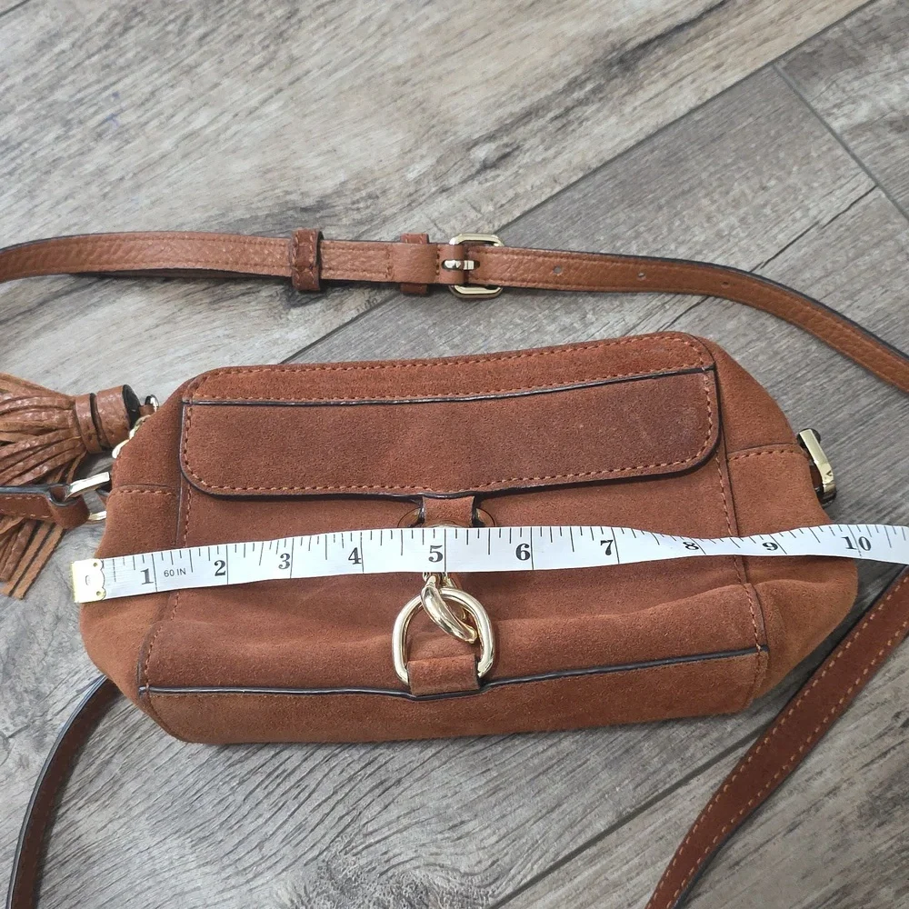 Rebecca Minkoff Mac Leather Signature Tassel Crossbody Bag